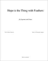 Hope is the Thing with Feathers Vocal Solo & Collections sheet music cover